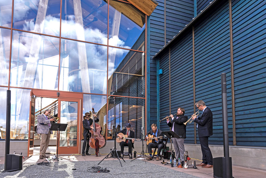 Center for the Arts Courtyard Music Series Crested Butte Colorado Summer