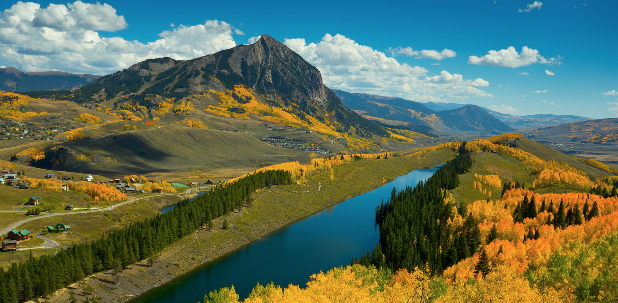Long Lake Fall Crested Butte Colorado
